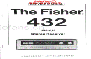 Fisher-432-rec-sm维修电路原理图.pdf