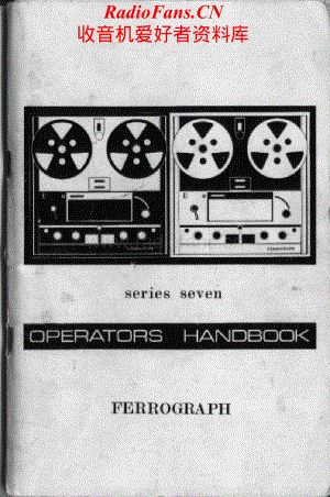Ferguson-Ferrograph7MKII-tape-sm维修电路原理图.pdf
