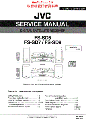 JVC-FSSD5-cs-sm维修电路原理图.pdf