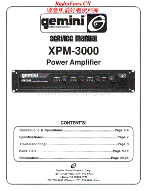Gemini-XPM3000-pwr-sm维修电路原理图.pdf
