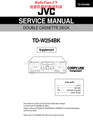 JVC-TDW254BK-tape-sm维修电路原理图.pdf