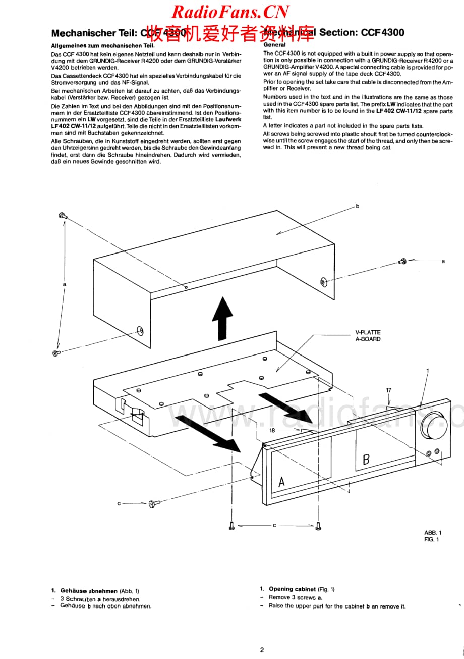 Grundig-CCF4300-tape-sm维修电路原理图.pdf_第2页