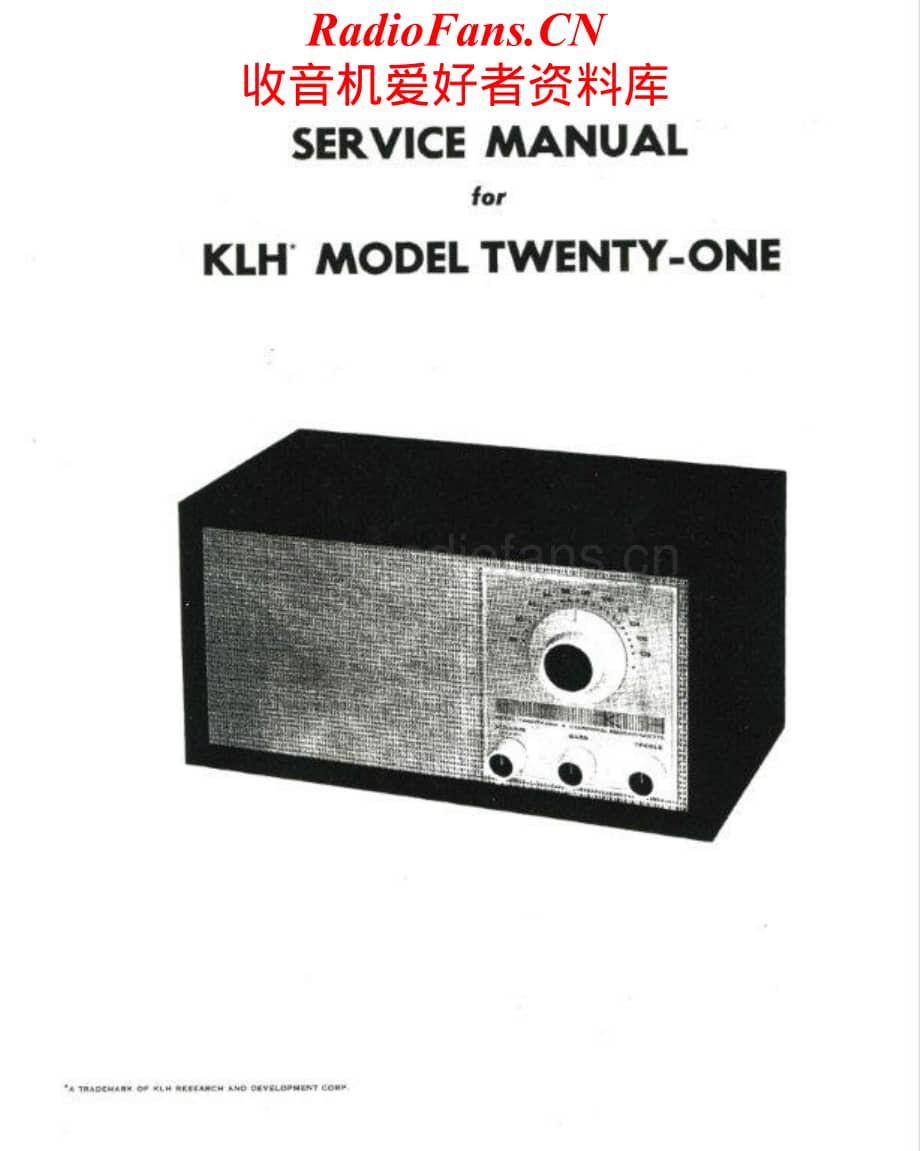KLH-21-rec-sm维修电路原理图.pdf_第1页