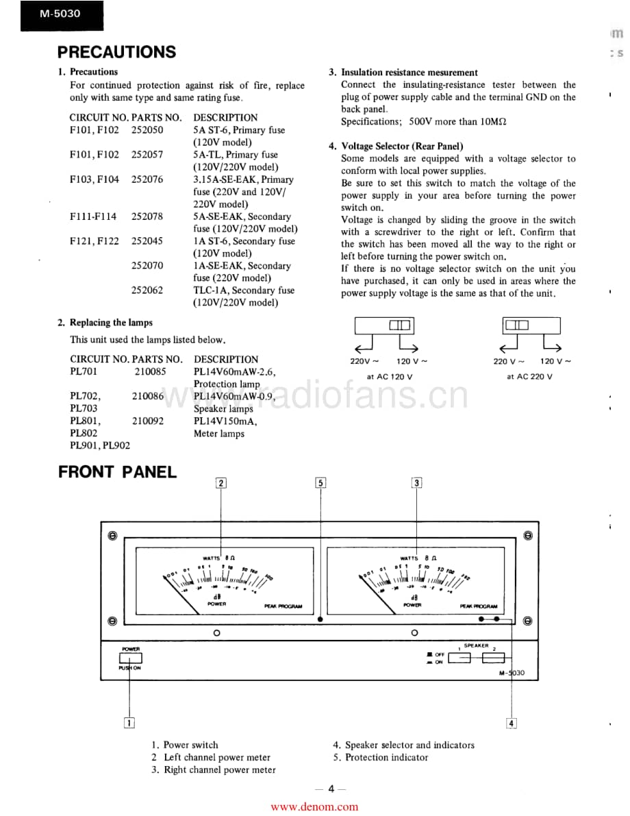 Onkyo-M5030-pwr-sm维修电路原理图.pdf_第3页