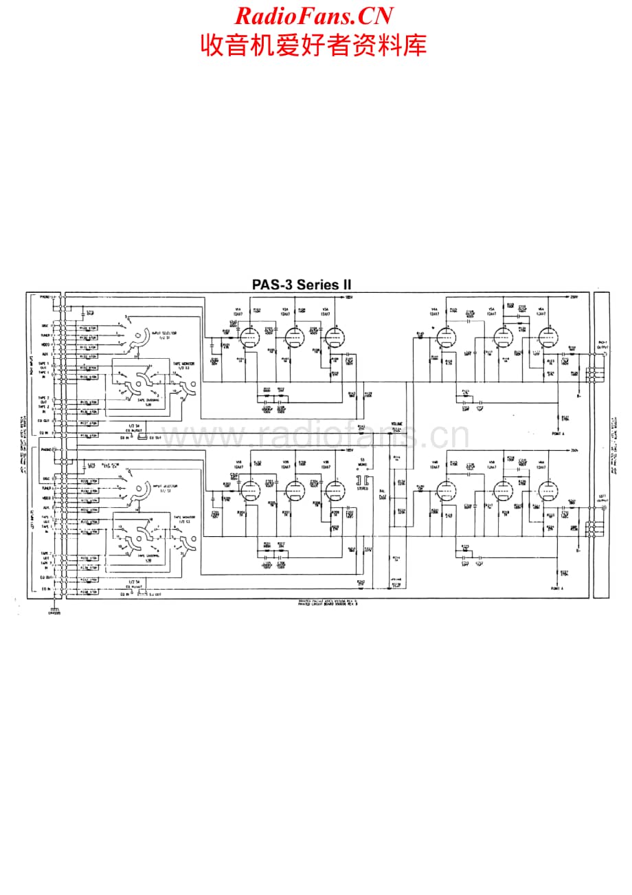 Dynaco-PAS3II-pre-sch维修电路原理图.pdf_第1页