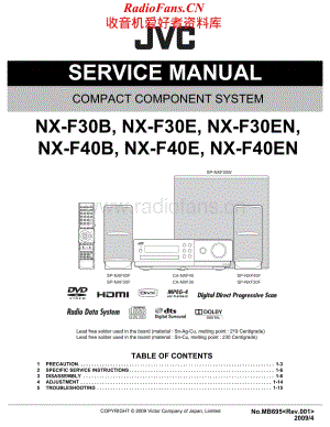 JVC-NXF40-cs-sm维修电路原理图.pdf