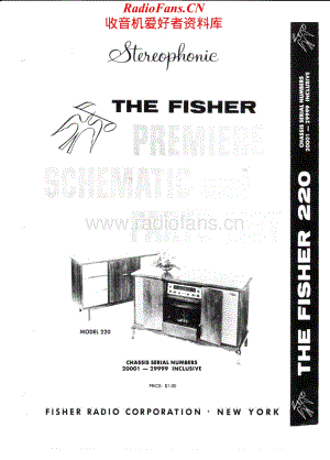 Fisher-Premiere220-mc-sm维修电路原理图.pdf