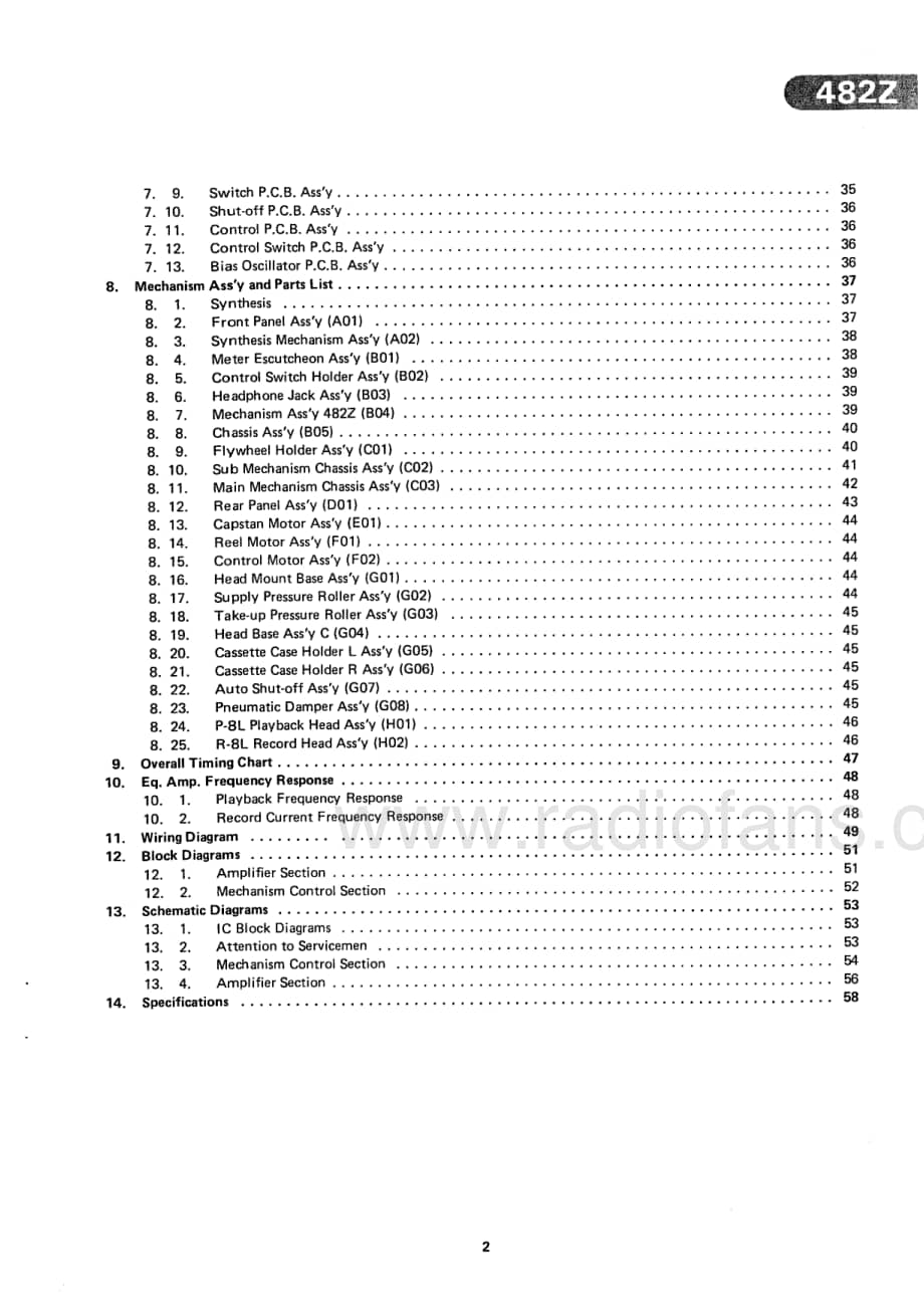 Nakamichi-482Z-tape-sm维修电路原理图.pdf_第3页