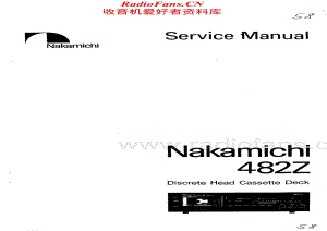 Nakamichi-482Z-tape-sm维修电路原理图.pdf