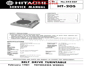 Hitachi-HT20S-tt-sm维修电路原理图.pdf