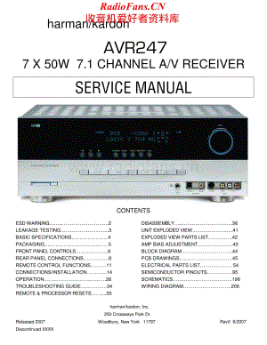 HarmanKardon-AVR247-avr-sm维修电路原理图.pdf