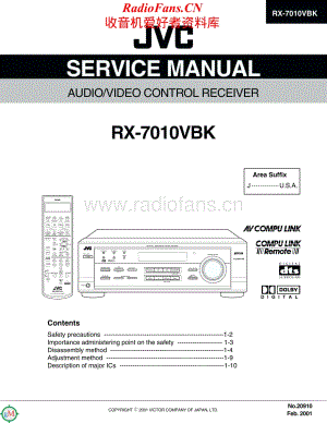 JVC-RX7010VBK-avr-sm维修电路原理图.pdf