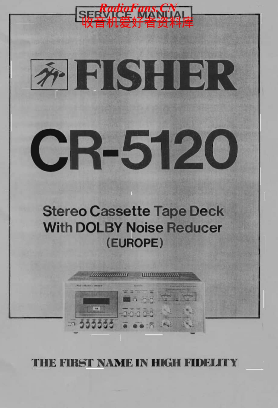Fisher-CR5120-tape-sm维修电路原理图.pdf_第1页