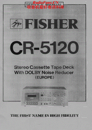 Fisher-CR5120-tape-sm维修电路原理图.pdf