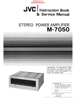JVC-M7050-pwr-sm维修电路原理图.pdf