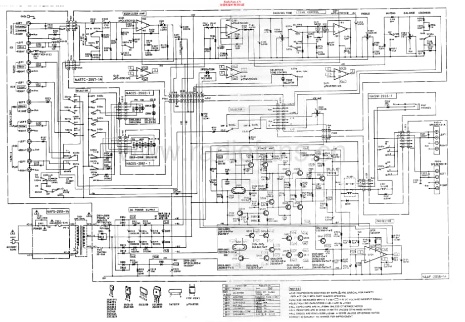 Onkyo-A8430-int-sch维修电路原理图.pdf_第1页