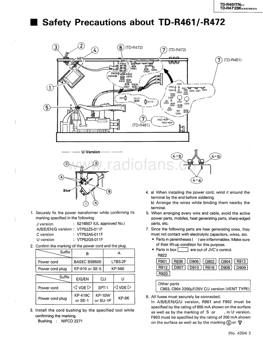 JVC-TDR4BK-tape-sm维修电路原理图.pdf_第3页