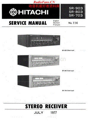 Hitachi-SR803-rec-sm维修电路原理图.pdf