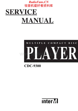 InterM-CD9300-cd-sm维修电路原理图.pdf