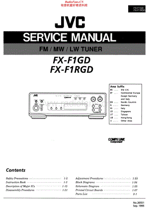 JVC-FXF1RGD-tun-sm维修电路原理图.pdf