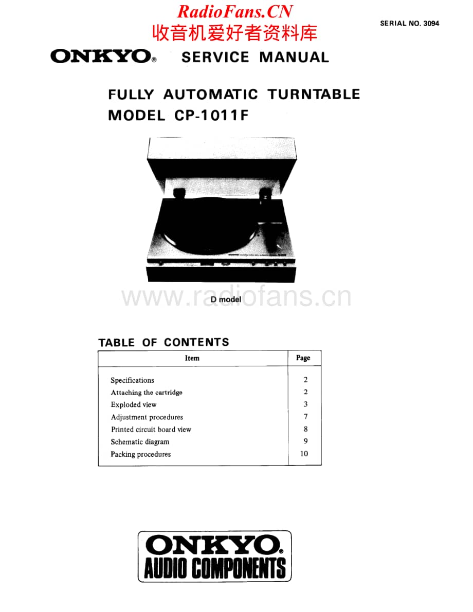 Onkyo-CP1011F-tt-sm维修电路原理图.pdf_第1页