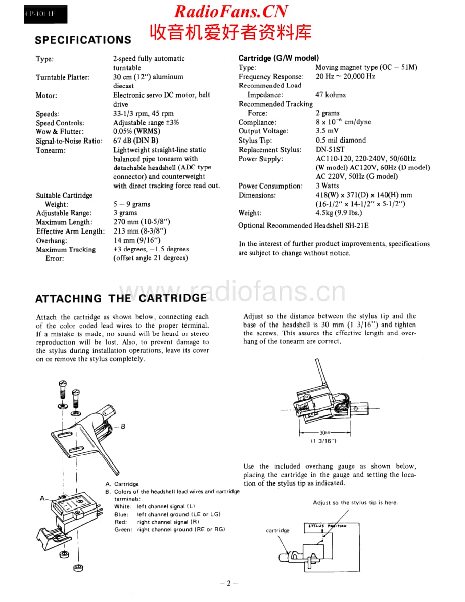 Onkyo-CP1011F-tt-sm维修电路原理图.pdf_第2页