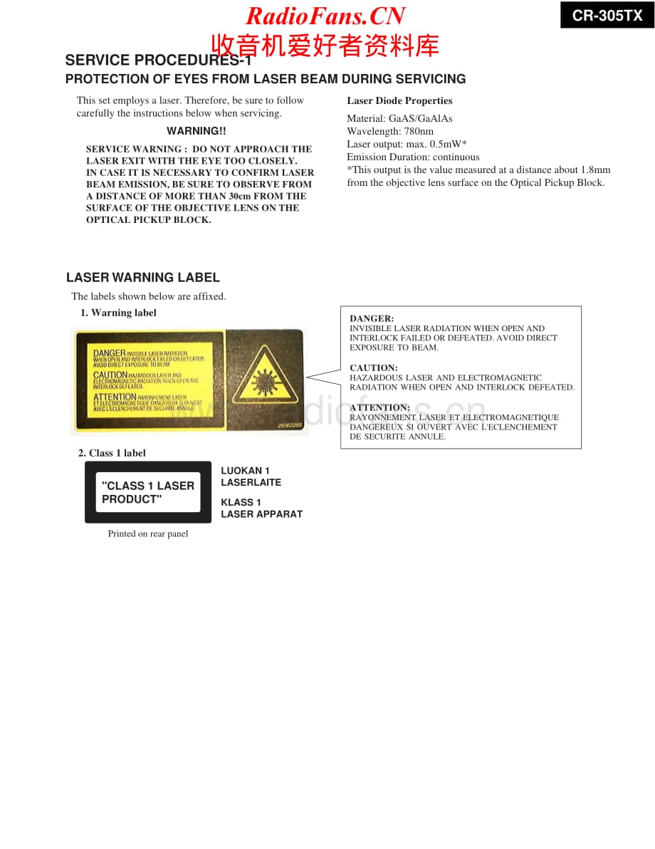Onkyo-CR305TX-rec-sm维修电路原理图.pdf_第2页
