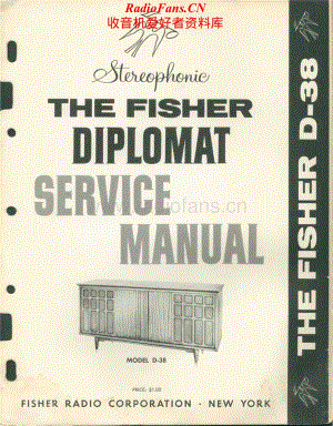 Fisher-DiplomatD38-mc-sm维修电路原理图.pdf