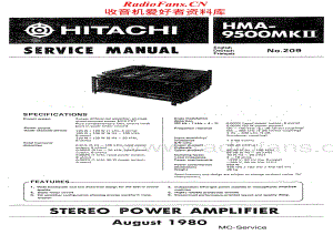 Hitachi-HMA9500MKII-pwr-sm维修电路原理图.pdf