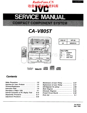JVC-CAV805T-cs-sm维修电路原理图.pdf