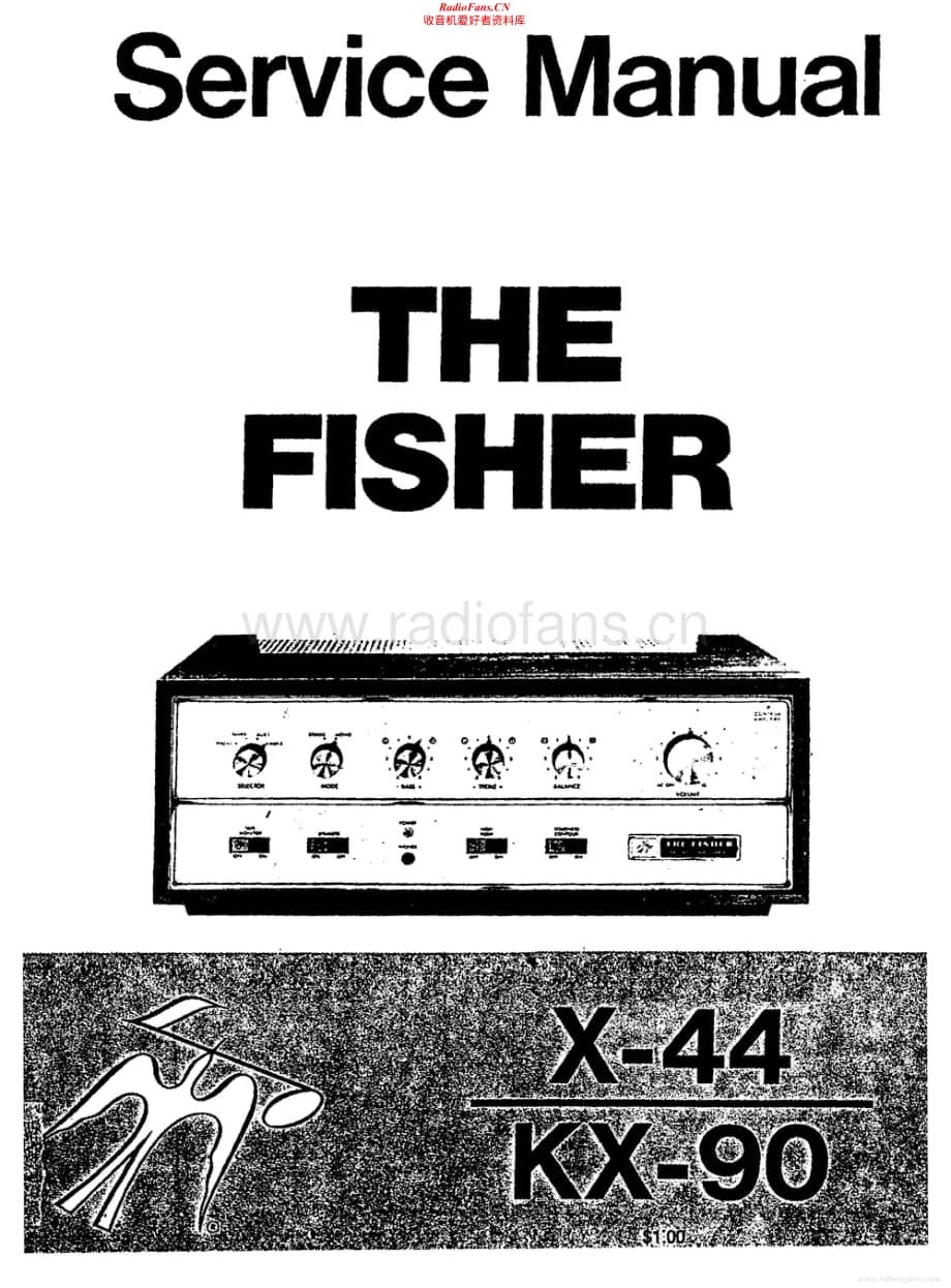 Fisher-KX90-int-sm维修电路原理图.pdf_第1页