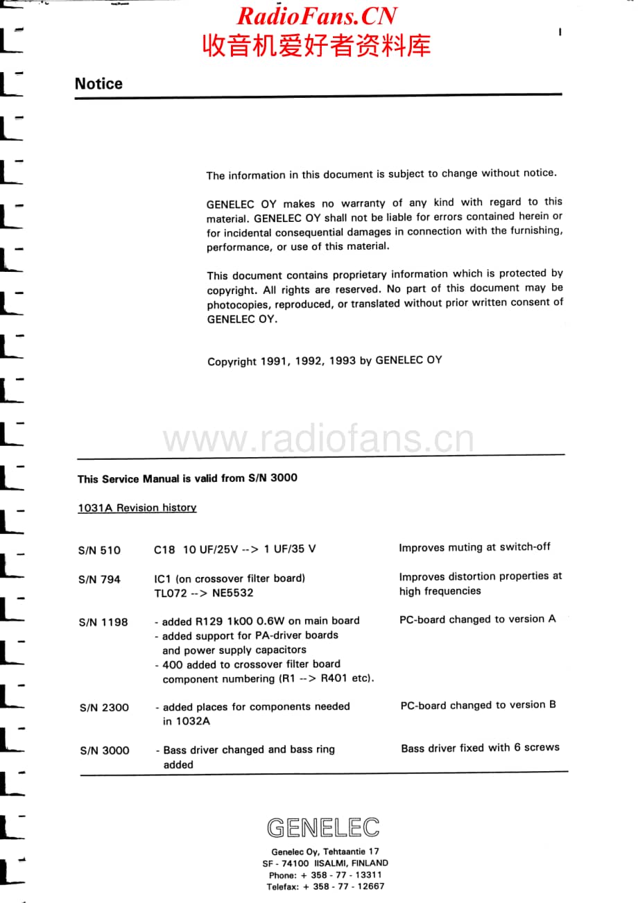 Genelec-1031A-spk-sm维修电路原理图.pdf_第2页
