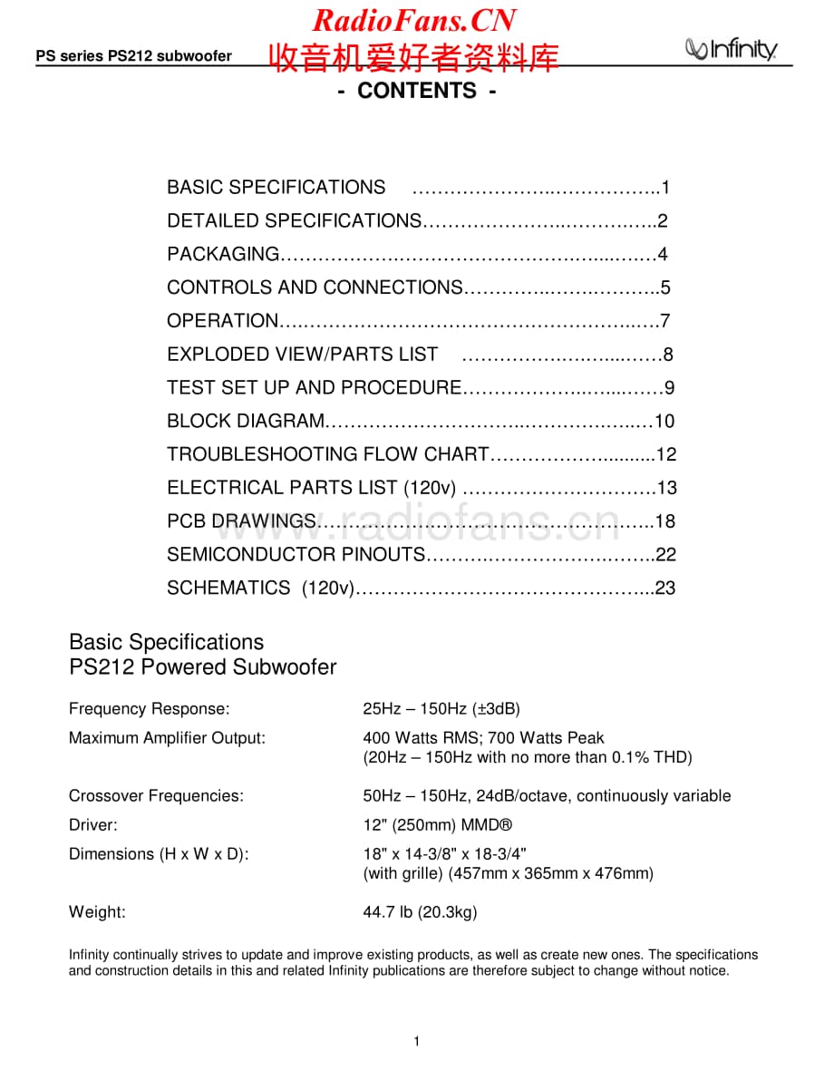 Infinity-PS212-sub-sm维修电路原理图.pdf_第2页
