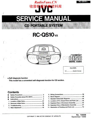 JVC-RCQS10-cs-sch维修电路原理图.pdf