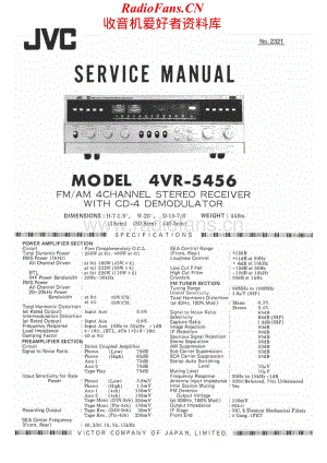 JVC-4VR5456-rec-sm维修电路原理图.pdf