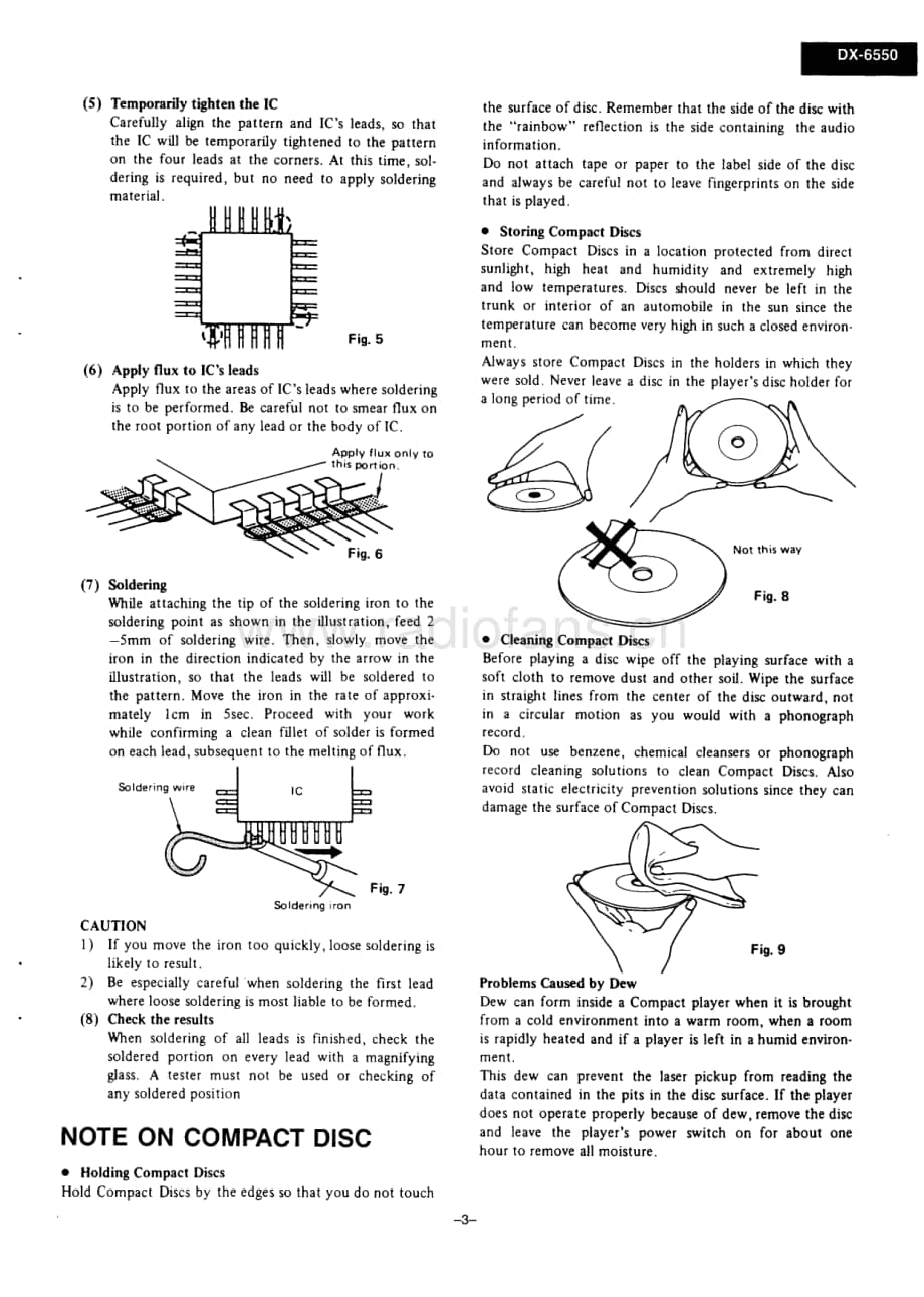 Onkyo-DX6550-cd-sm维修电路原理图.pdf_第3页