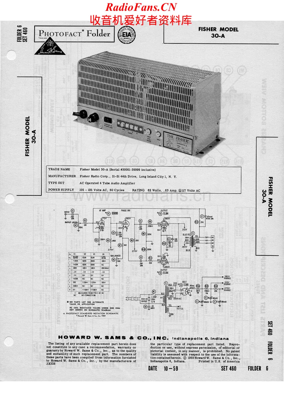 Fisher-30A-pwr-sch维修电路原理图.pdf_第2页
