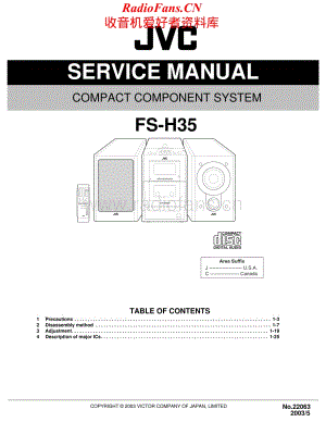 JVC-FSH35-cs-sm维修电路原理图.pdf