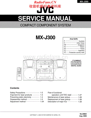 JVC-MXJ300-cs-sm维修电路原理图.pdf