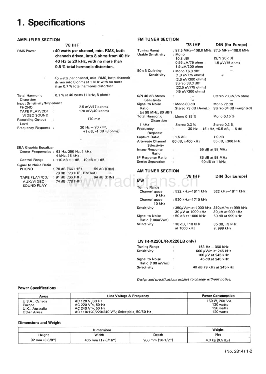 JVC-RX220-rec-sm维修电路原理图.pdf_第3页