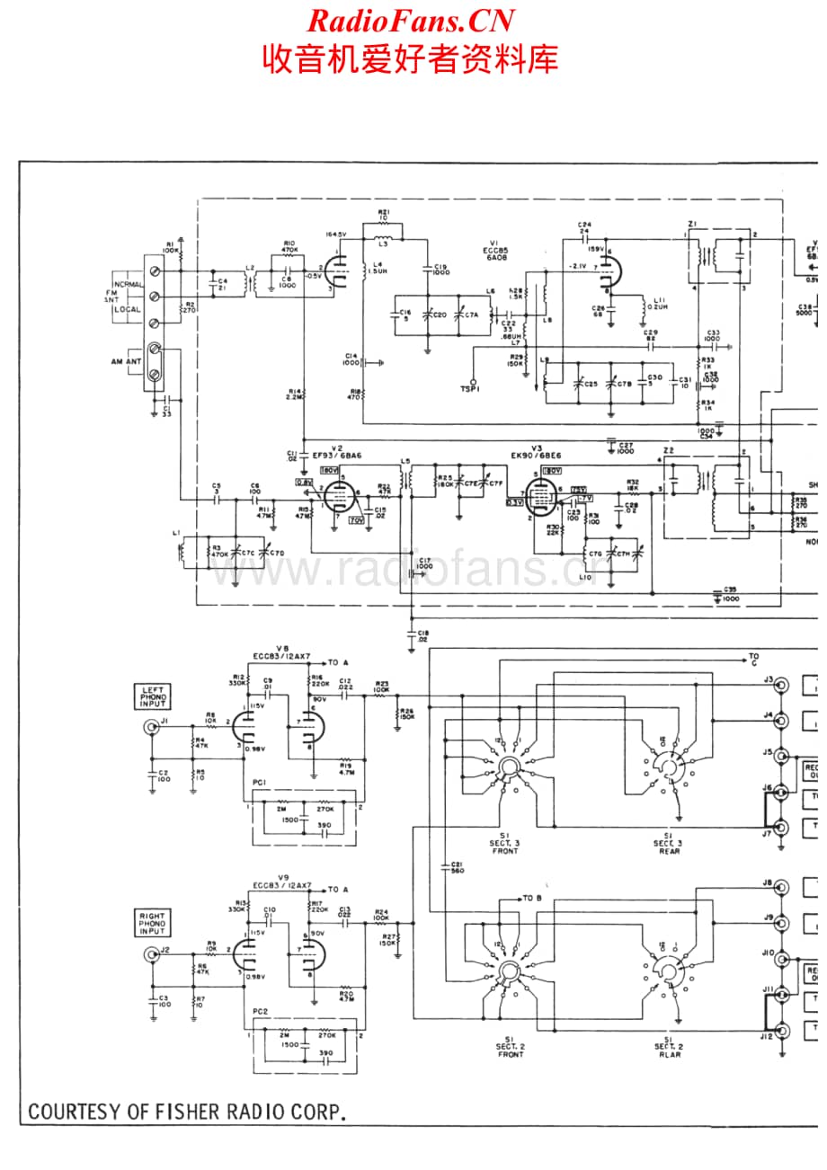Fisher-F59-rec-sm维修电路原理图.pdf_第1页