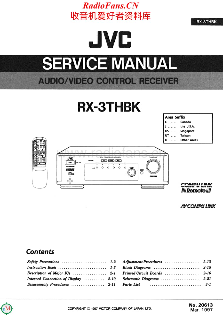 JVC-RX3THBK-rec-sm维修电路原理图.pdf_第1页