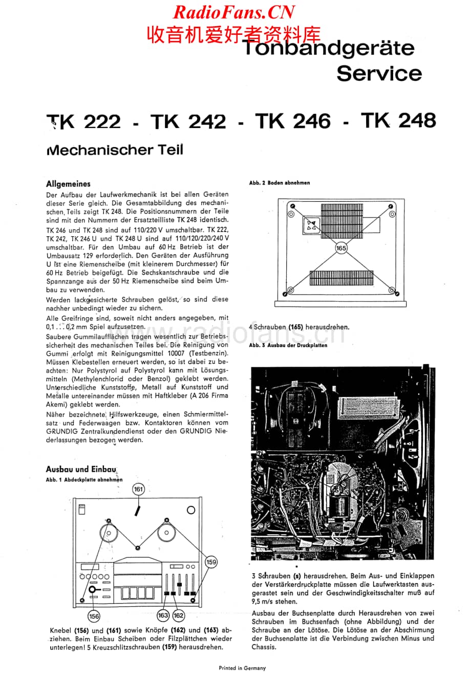 Grundig-TK222-tape-sm维修电路原理图.pdf_第1页