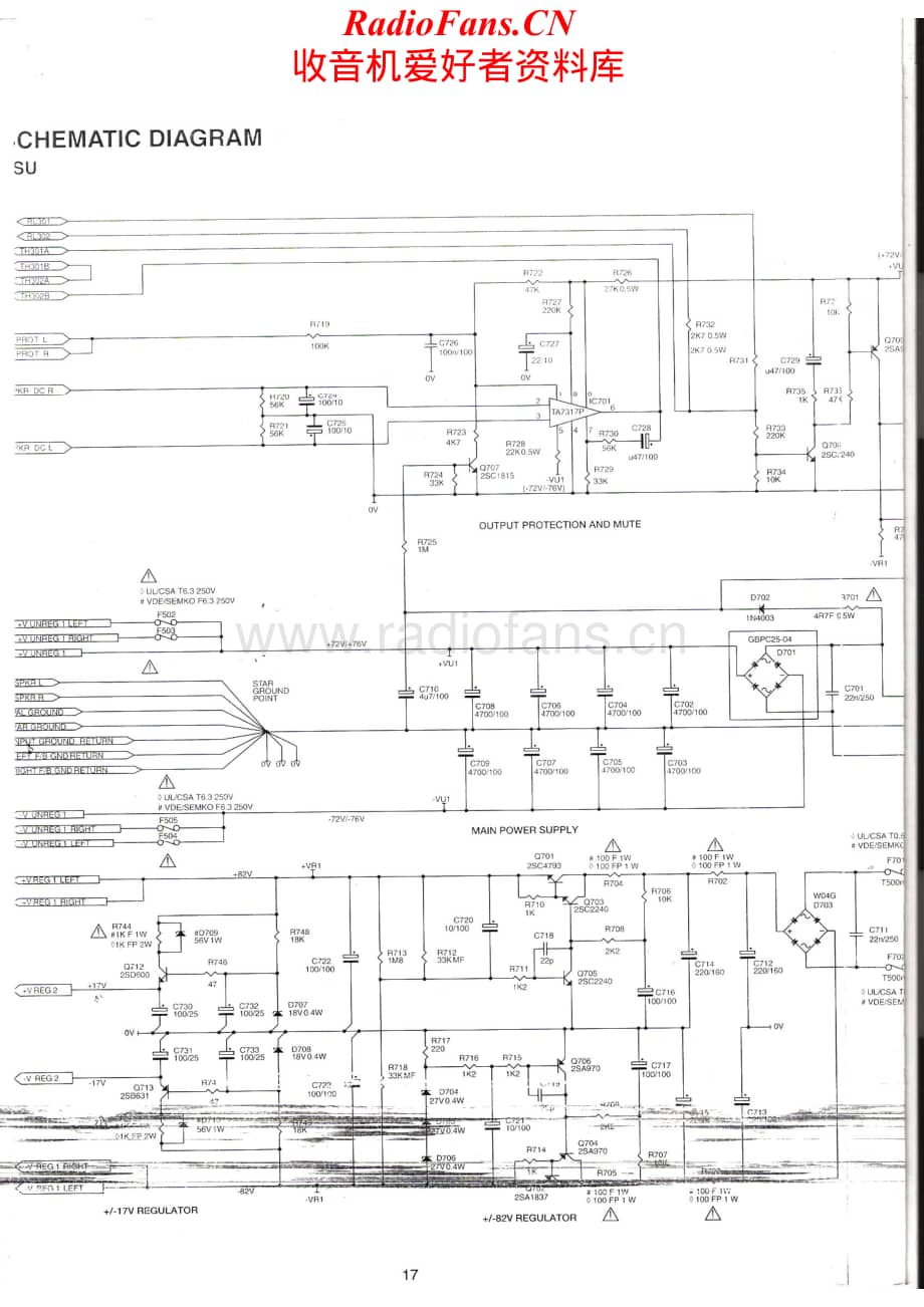 NAD-218THX-pwr-sch维修电路原理图.pdf_第1页