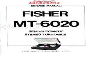 Fisher-MT6020-tt-sm维修电路原理图.pdf