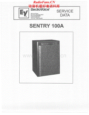 ElectroVoice-Sentry100A-spk-sm维修电路原理图.pdf