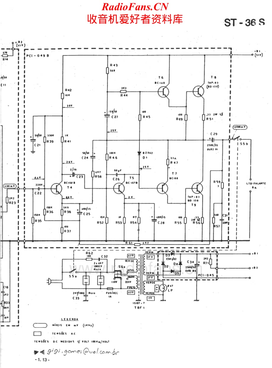 Gradiente-ST36S-int-sch维修电路原理图.pdf_第1页