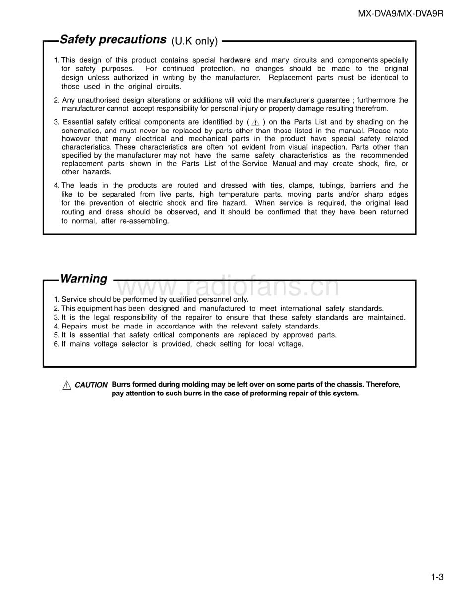 JVC-MXDVA9-cs-sm维修电路原理图.pdf_第3页