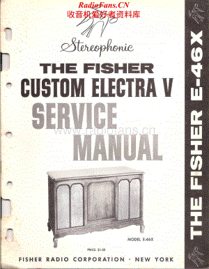 Fisher-CustomElectraE46X-mc-sm维修电路原理图.pdf