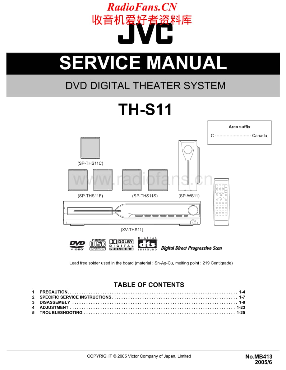 JVC-THS11-ddcs-sm维修电路原理图.pdf_第1页